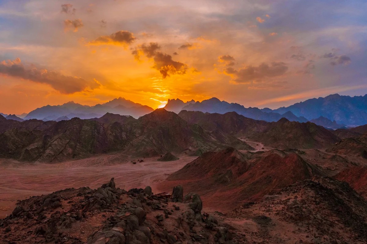 St Catherine and Colored Canyon by Jeep